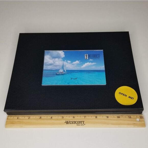 Black Wood Pop up Photo Album Desktop Frame by‎ Melannco - Picture 4 of 8